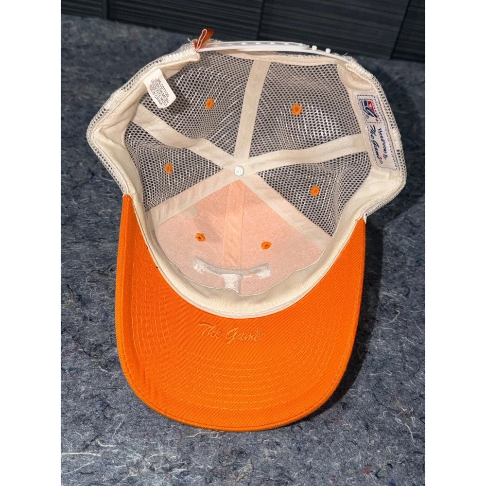 The Game Tennessee Volunteers Trucker Hat Orange White Mesh Snapback Mens Cap OS